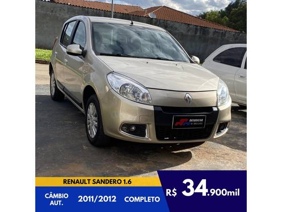 RENAULT SANDERO 1.6 PRIVILÉGE 16V FLEX 4P AUTOMÁTICO